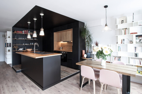 Desain Dapur dengan Konsep Terbuka